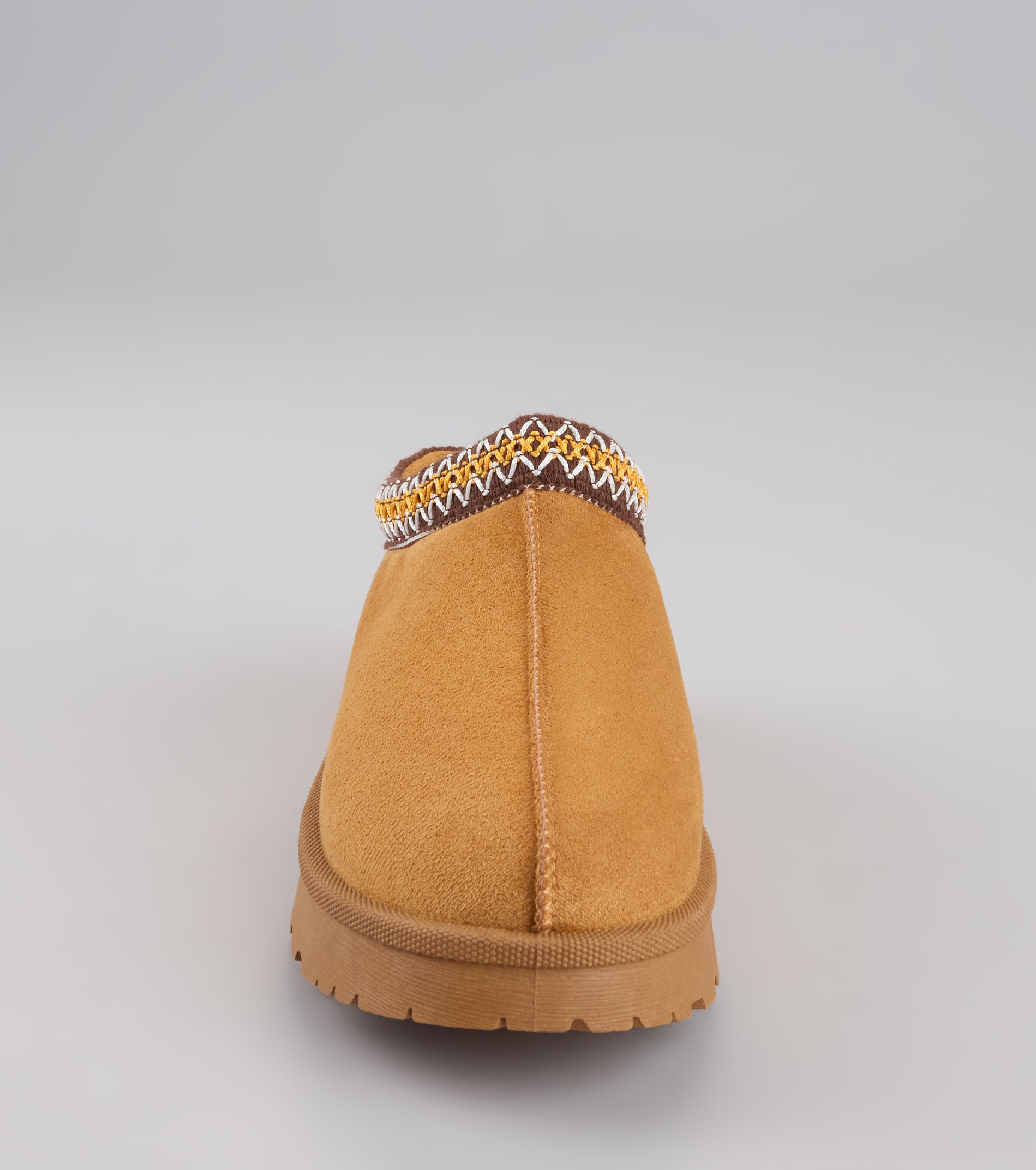 Cozy Status Faux Suede Platform Slippers - Image 8