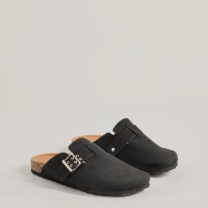 Casual Trend Faux Suede Slip-On Clogs