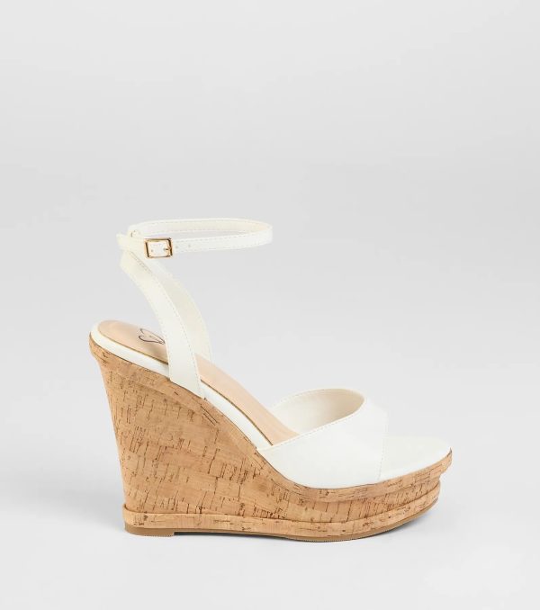 New Heights Cork Platform Wedges - Image 2
