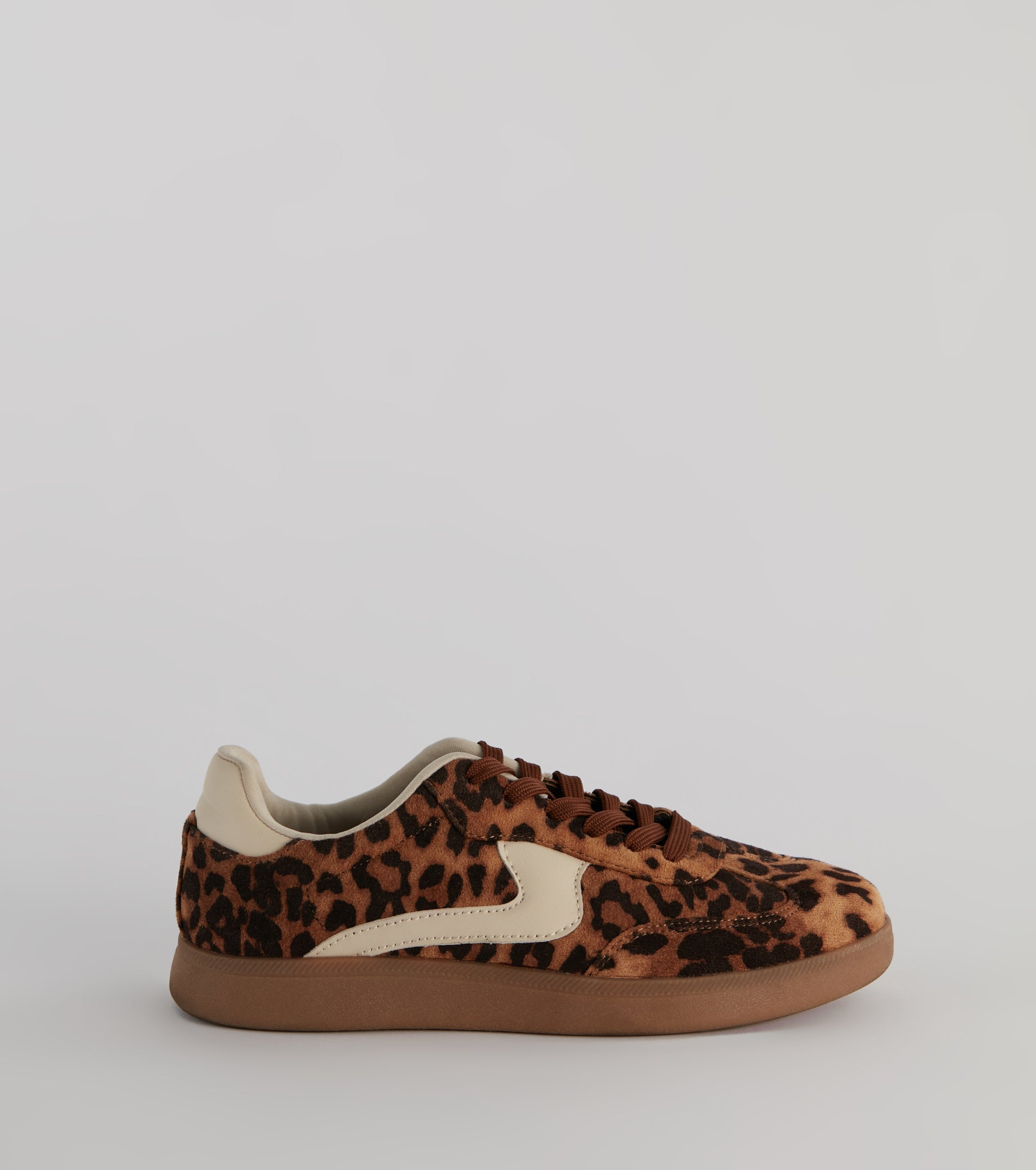 Wild Stride Suede Leopard Sneakers - Image 2