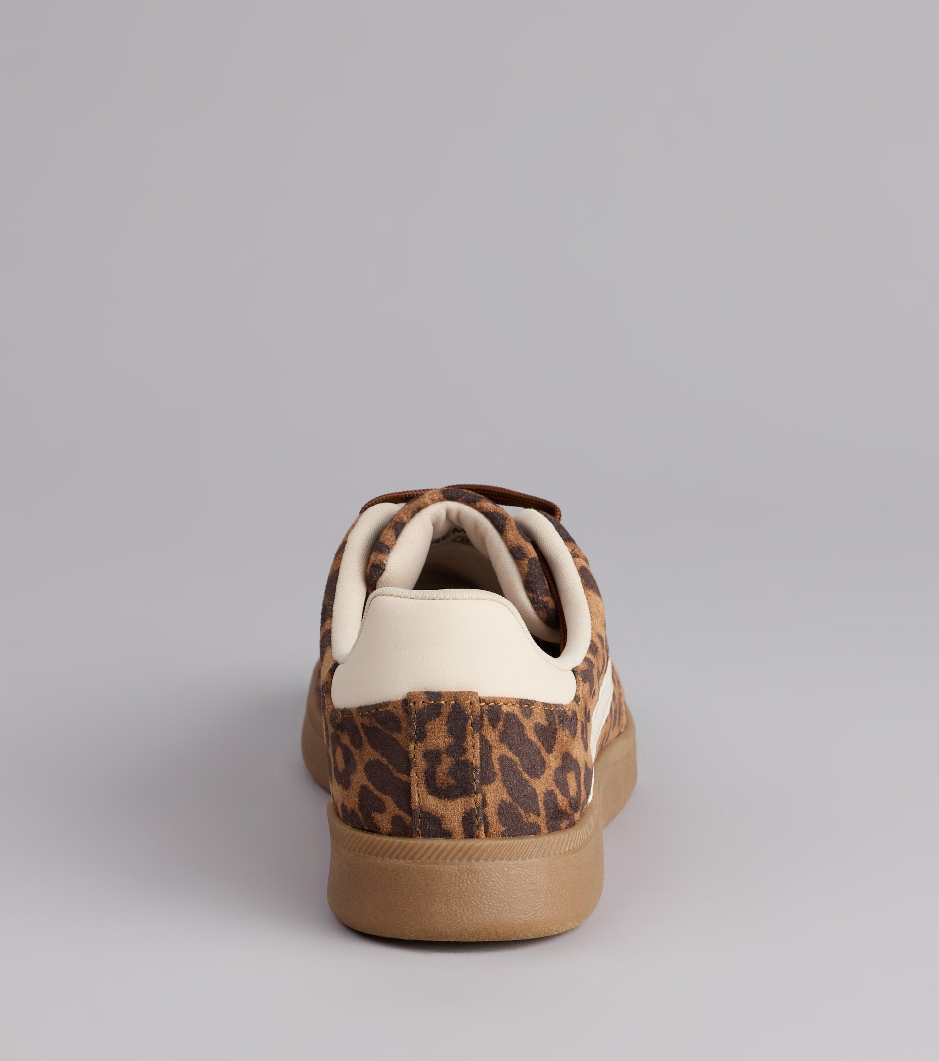 Wild Stride Suede Leopard Sneakers - Image 5