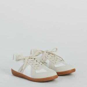 Casual Stand Out Faux Leather Suede Sneakers