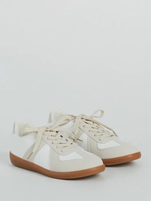 Casual Stand Out Faux Leather Suede Sneakers