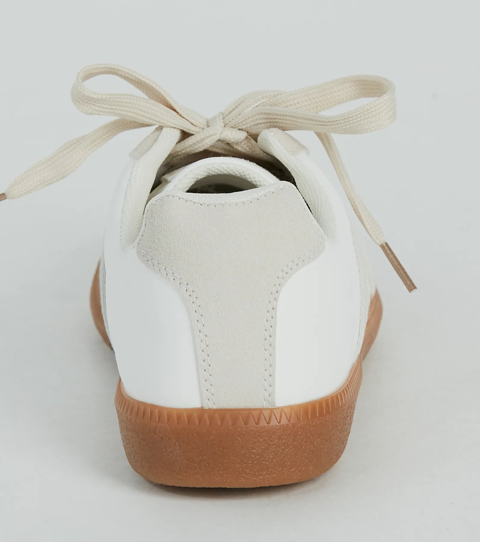 Casual Stand Out Faux Leather Suede Sneakers - Image 4