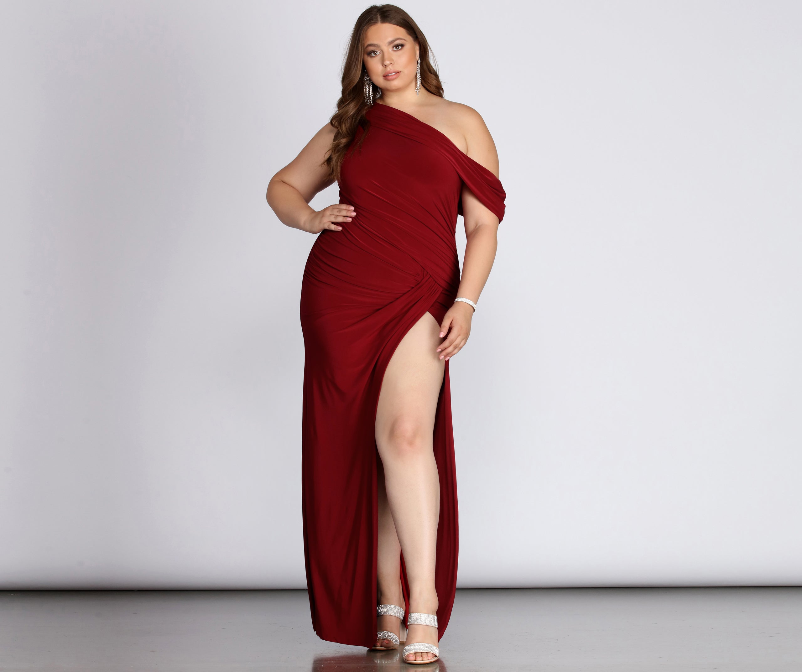 Plus Kaleigh Off Shoulder Dress - Image 5