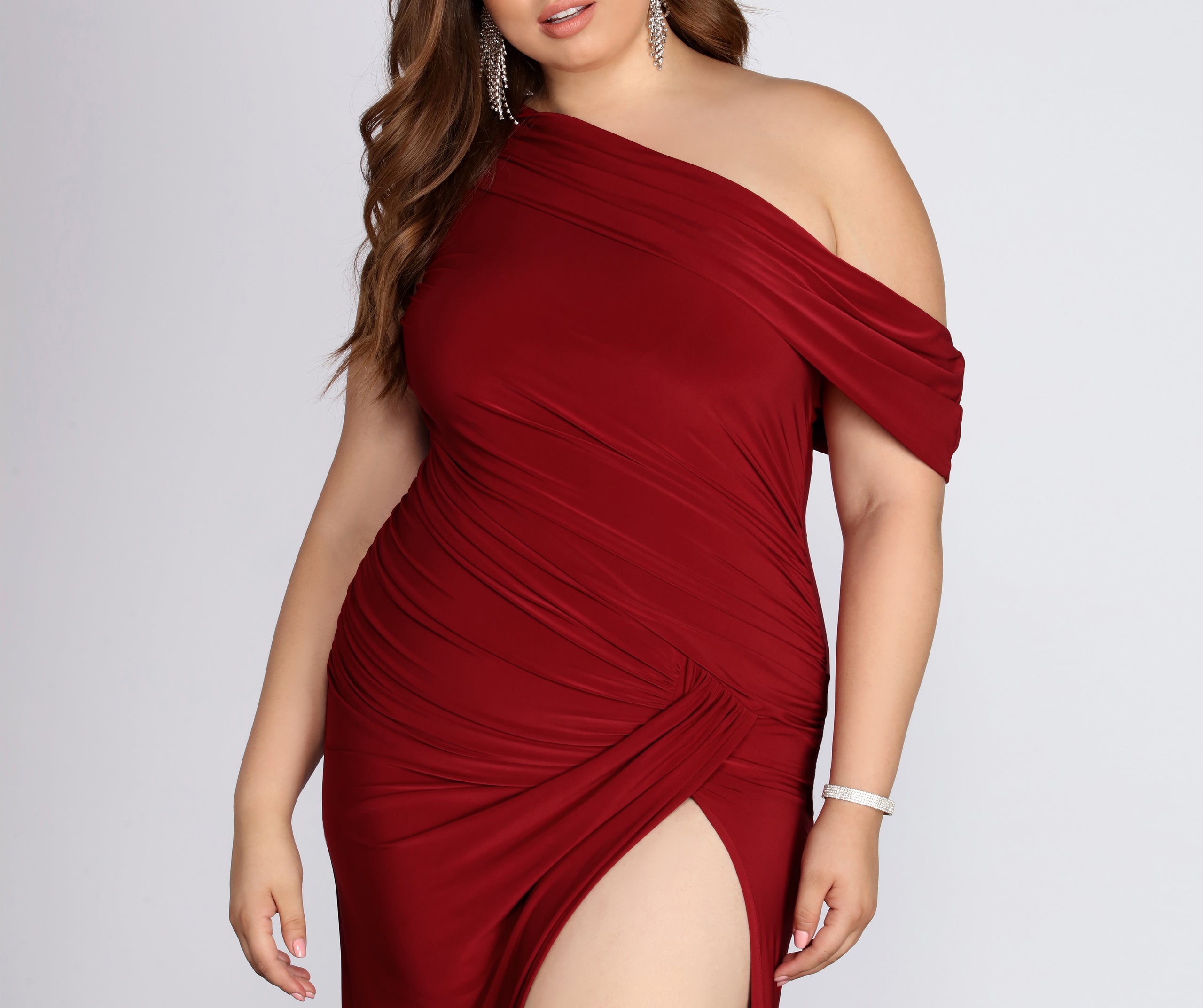 Plus Kaleigh Off Shoulder Dress - Image 7