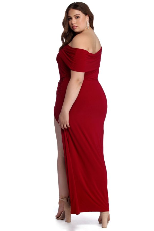 Plus Kaleigh Off Shoulder Dress - Image 15