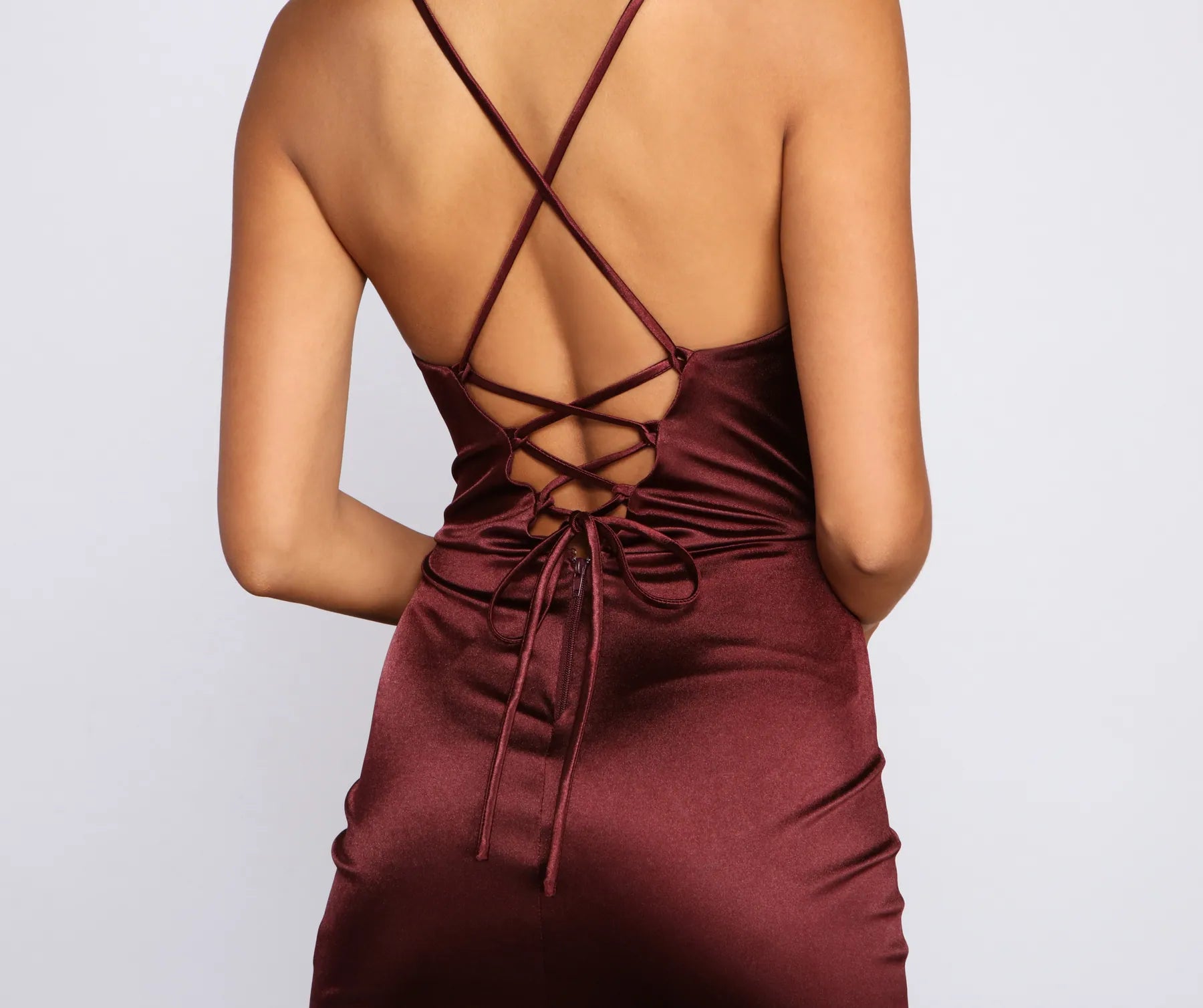 Kenzie Formal Lattice Midi Dress - Image 27