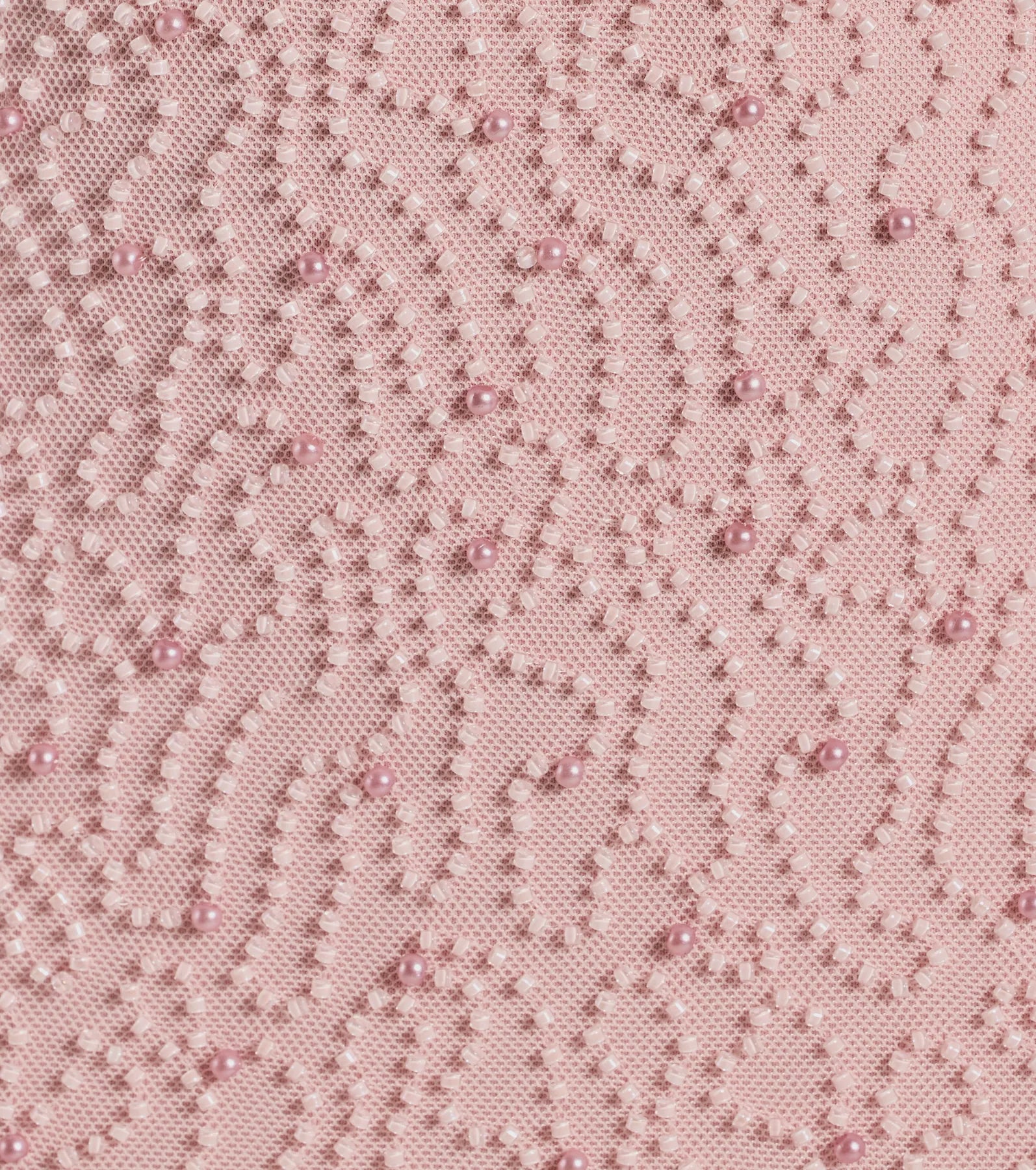 Laurie Pearl Beaded Mesh Lace-Up Mini Dress - Image 4