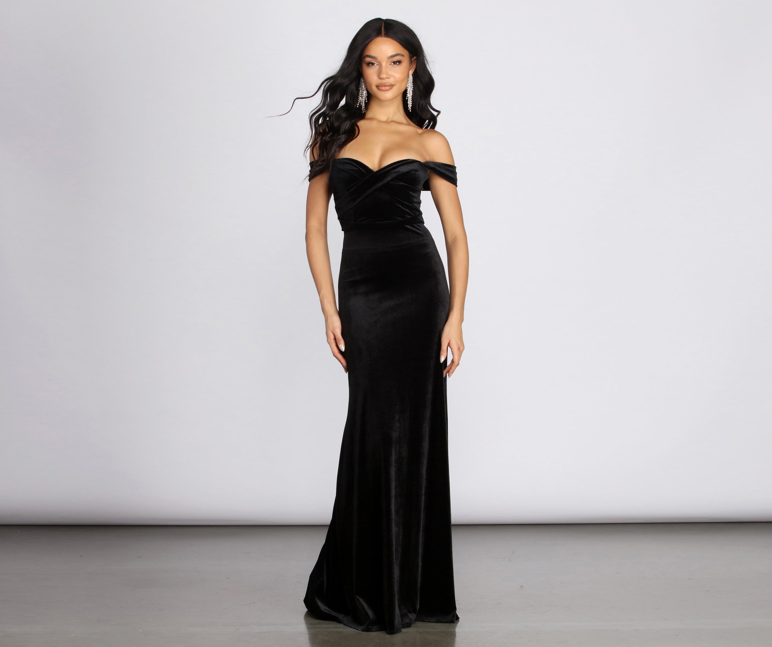 Jenisa Formal Off The Shoulder Dress - Image 9