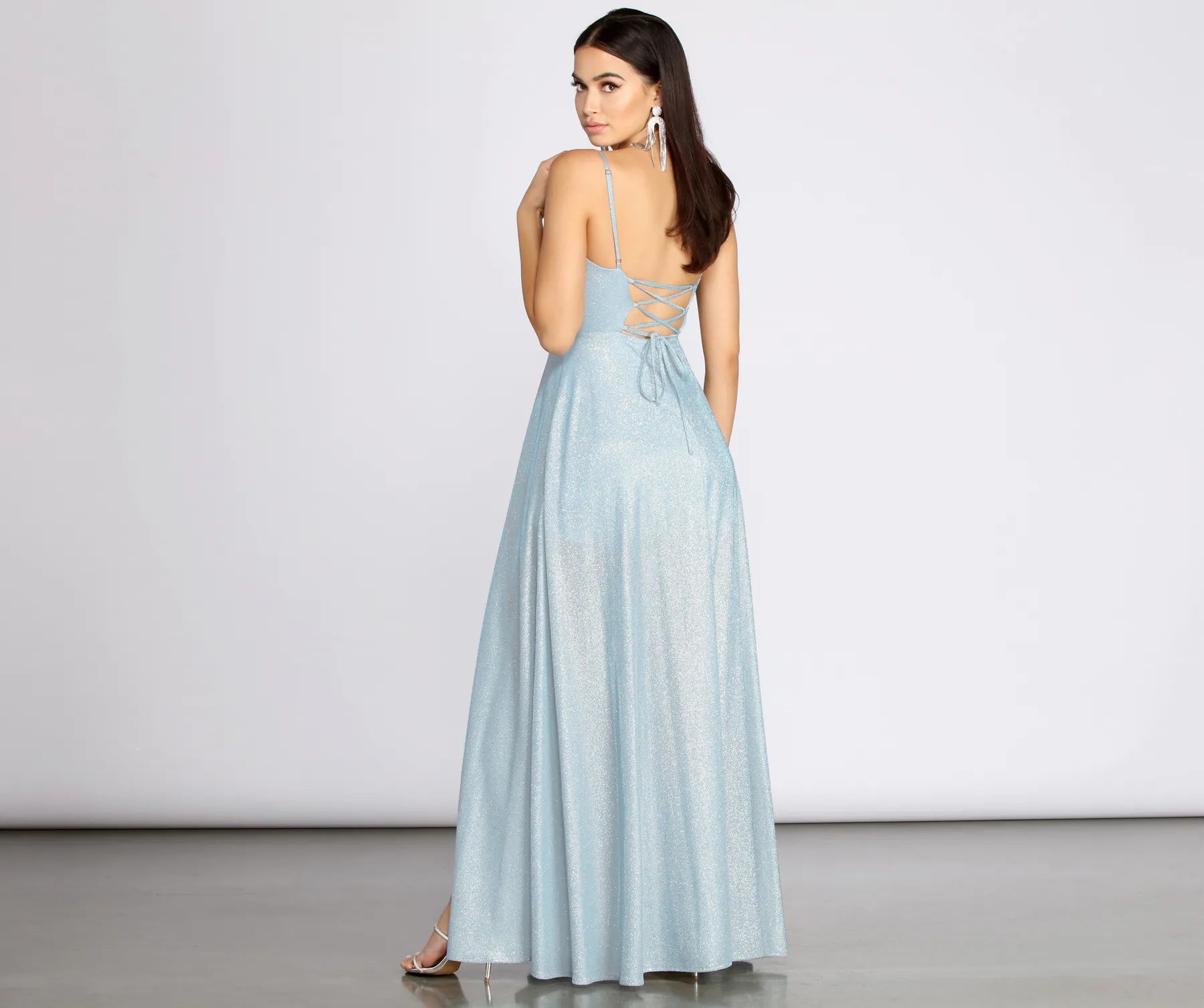 Holland Glitter A-Line Dress - Image 2