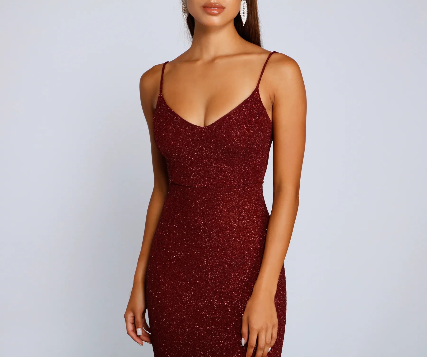Irene Formal Backless Glitter Mermaid Dress - Image 12