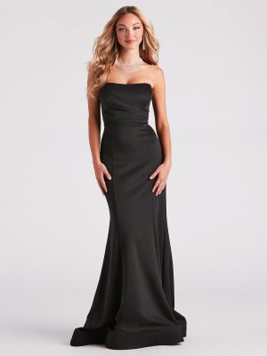 Amy Formal Strapless Mermaid Dress