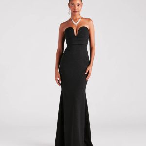 Laura Formal Glitter Mermaid Long Dress