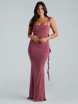 Barbara Formal Ruffle Mermaid Dress