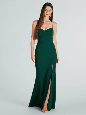 Laylah Formal Lace-Up Back Mermaid Dress