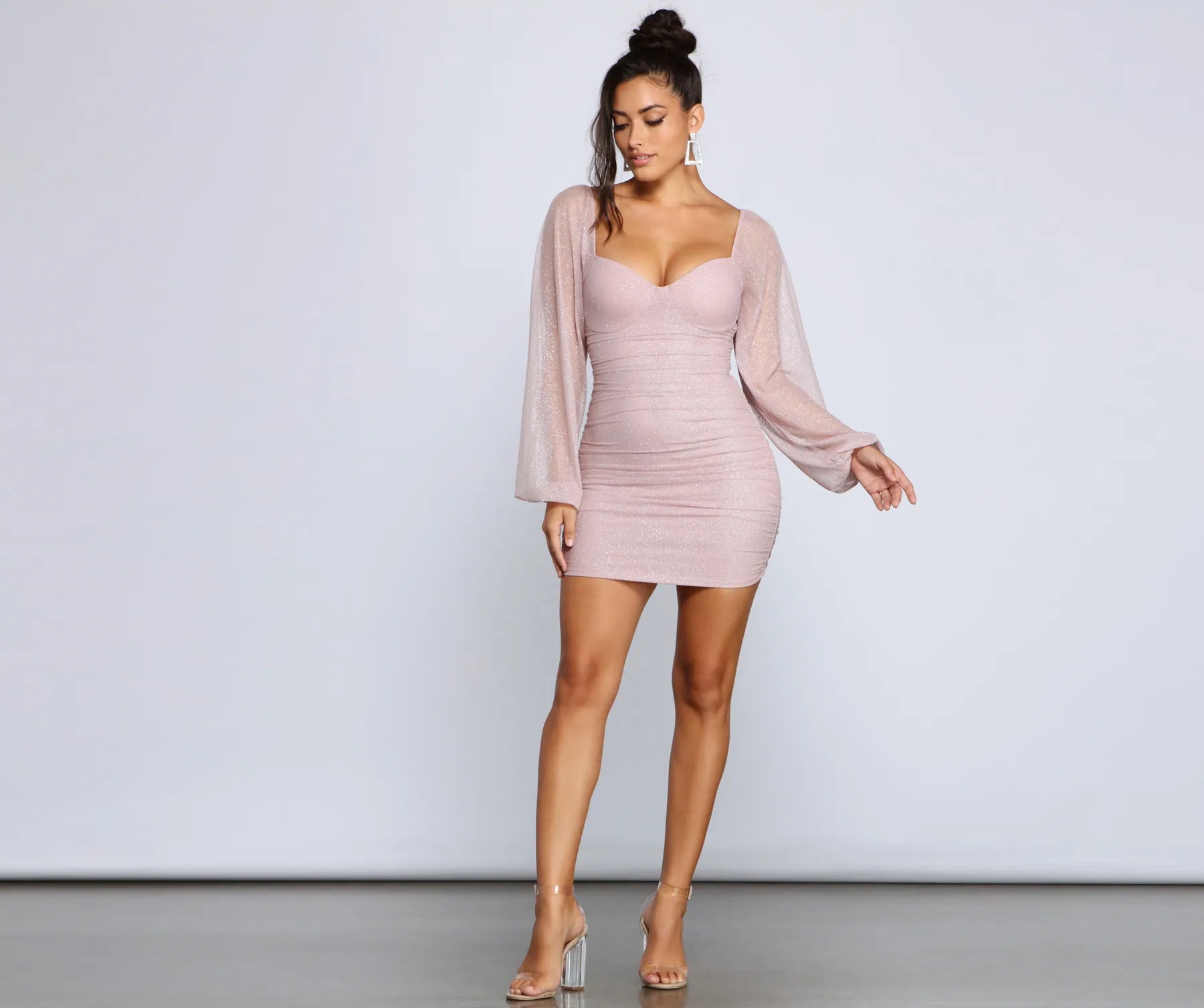 Gorgeous And Glitzy Bodycon Dress - Image 3