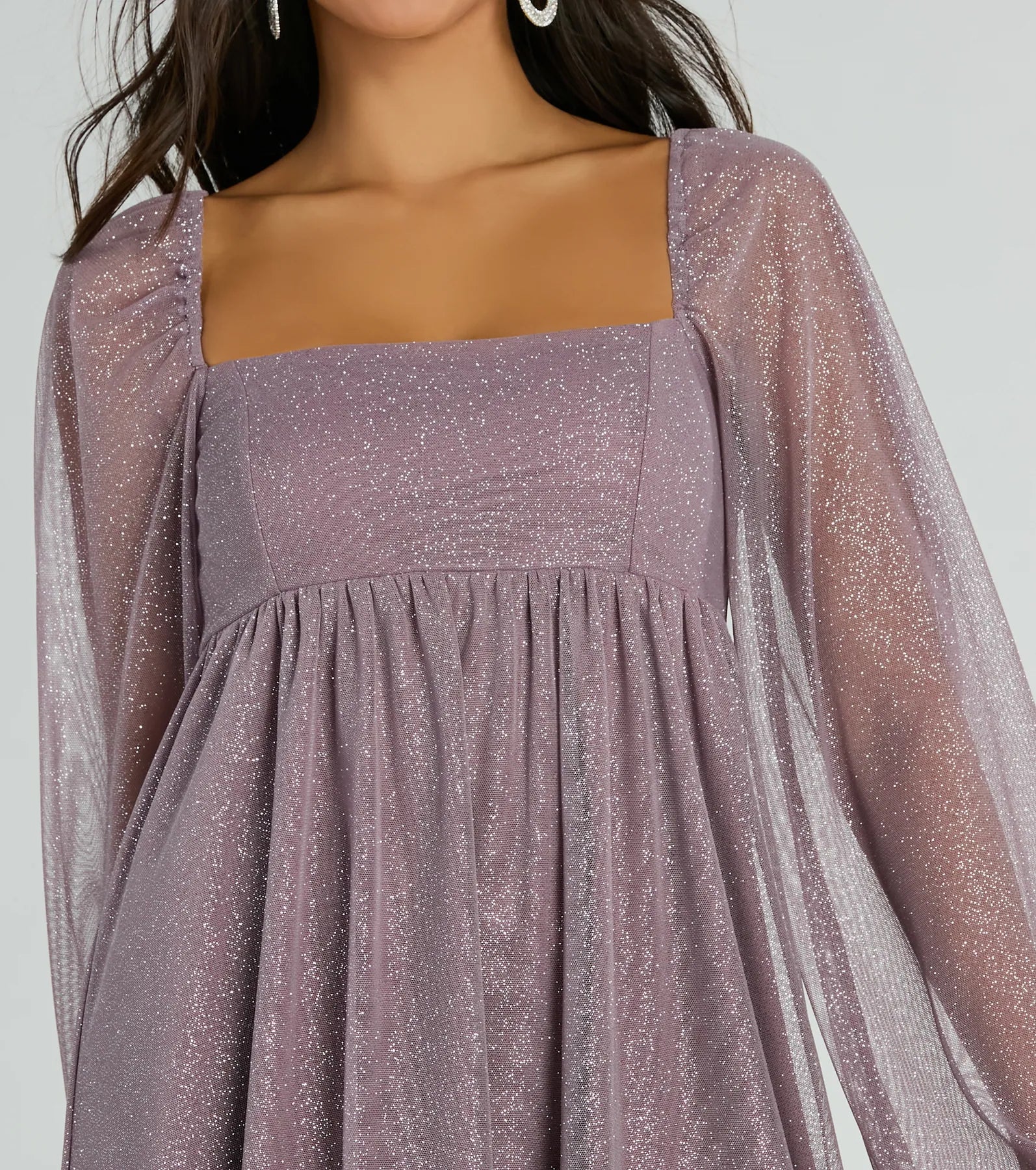 Countless Shine Glitter Skater Dress - Image 7