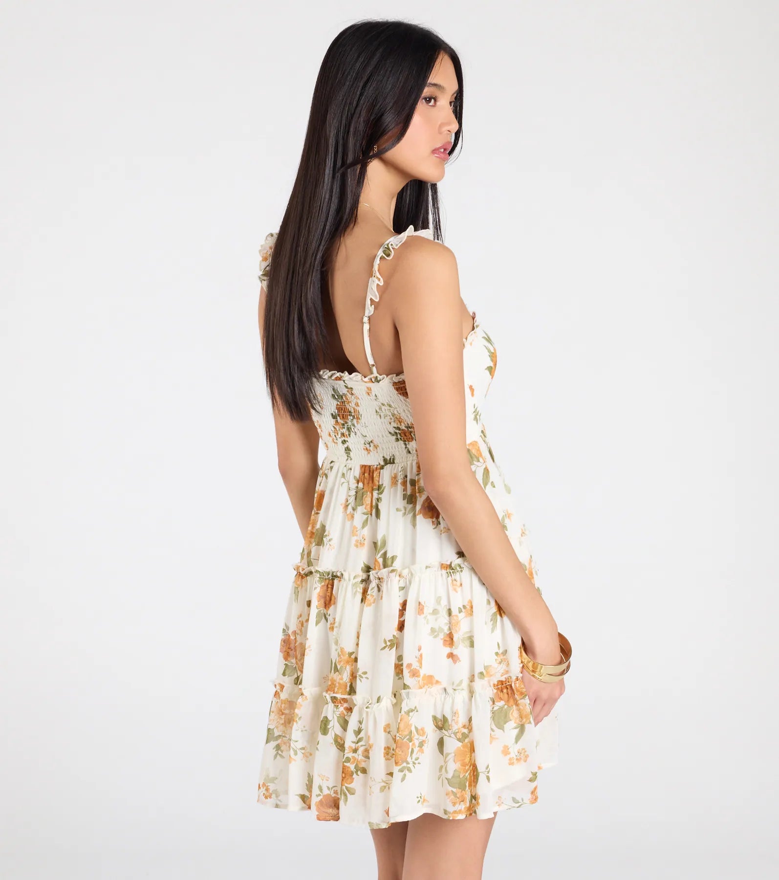 Sunshine Romance Floral Babydoll Dress - Image 2