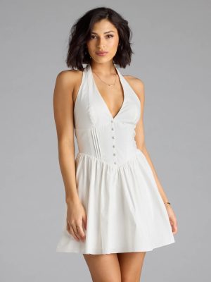 Sweet Silhouette Drop Waist Skater Dress