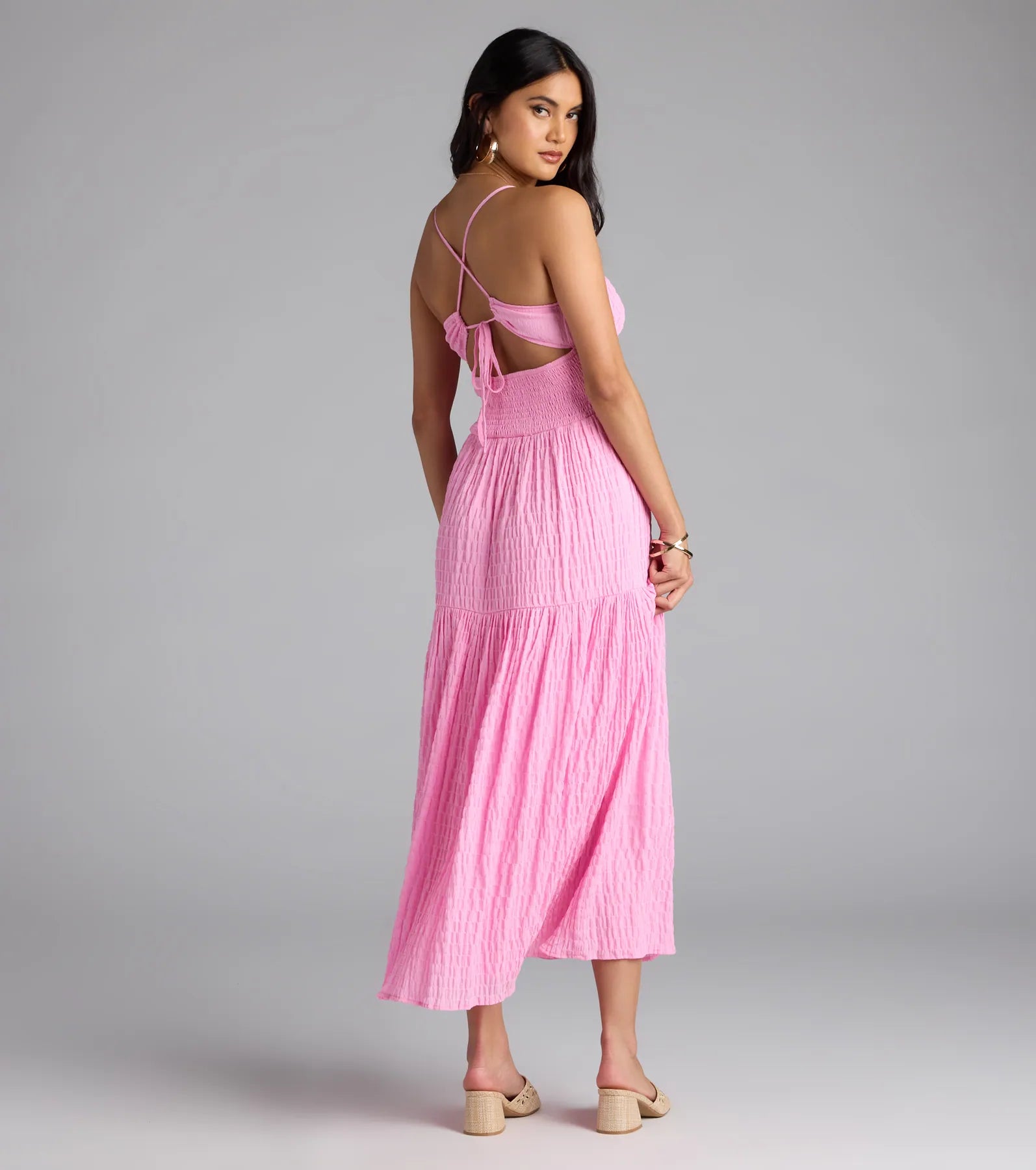 Breezy Fave High Slit Maxi Dress - Image 2