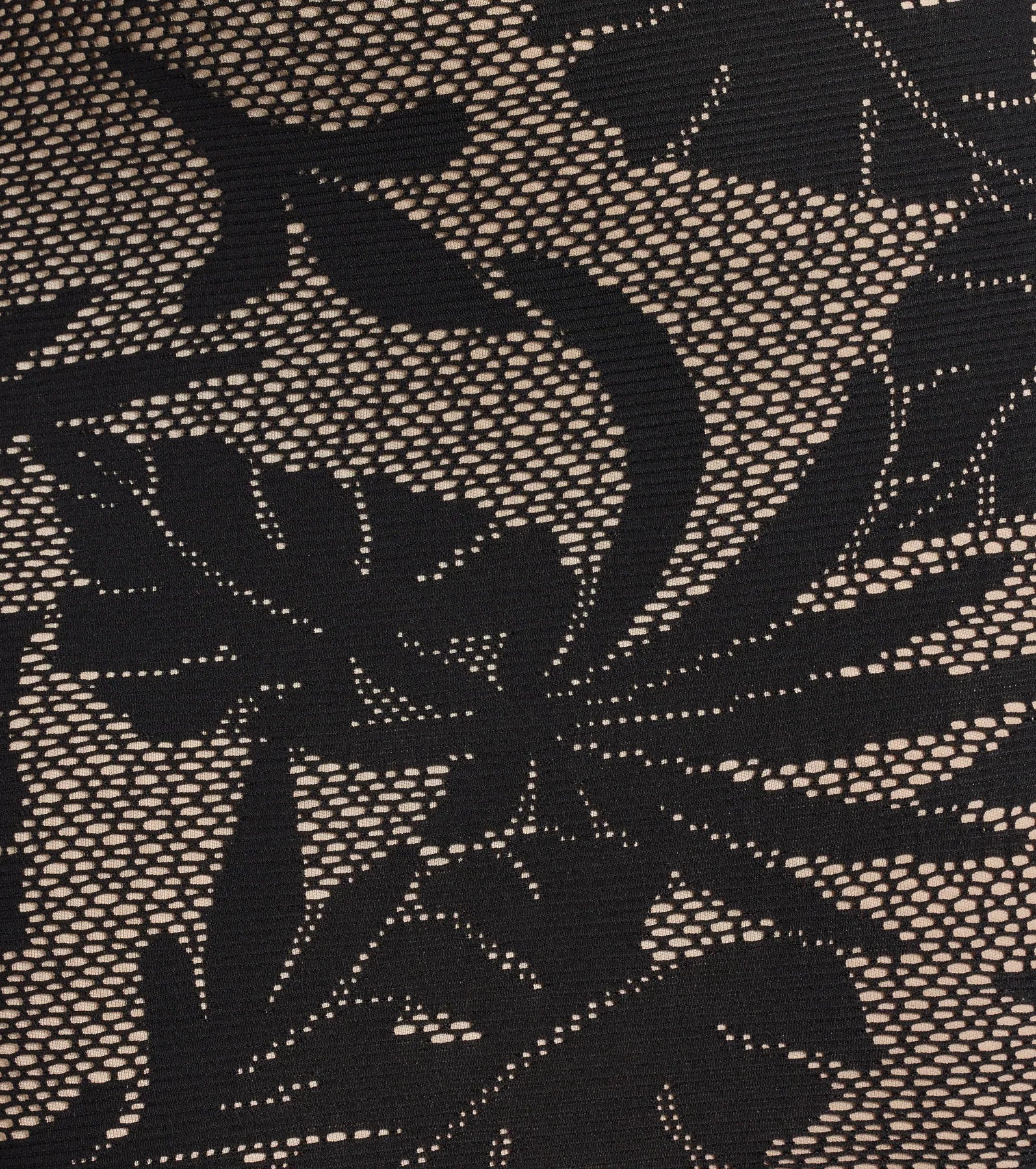 In The Tropics Halter Lace Tropical Mini Dress - Image 4