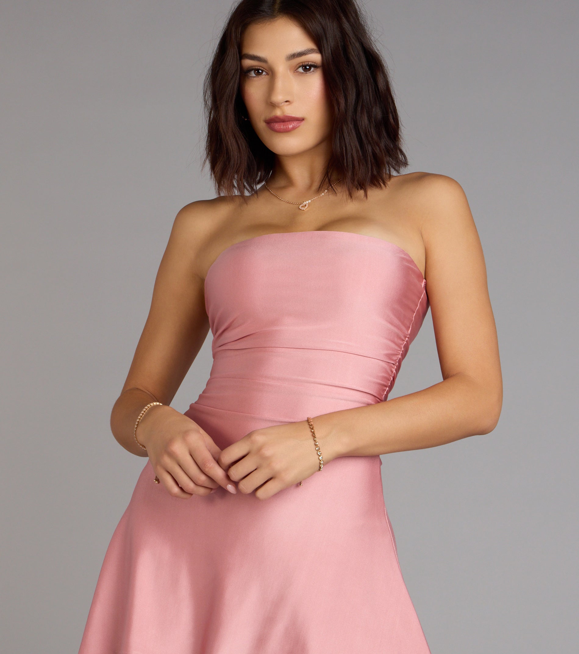 Flirty Vibe A-Line Mini Tube Dress - Image 3