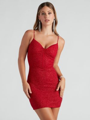 Ready To Celebrate Glitter Dress