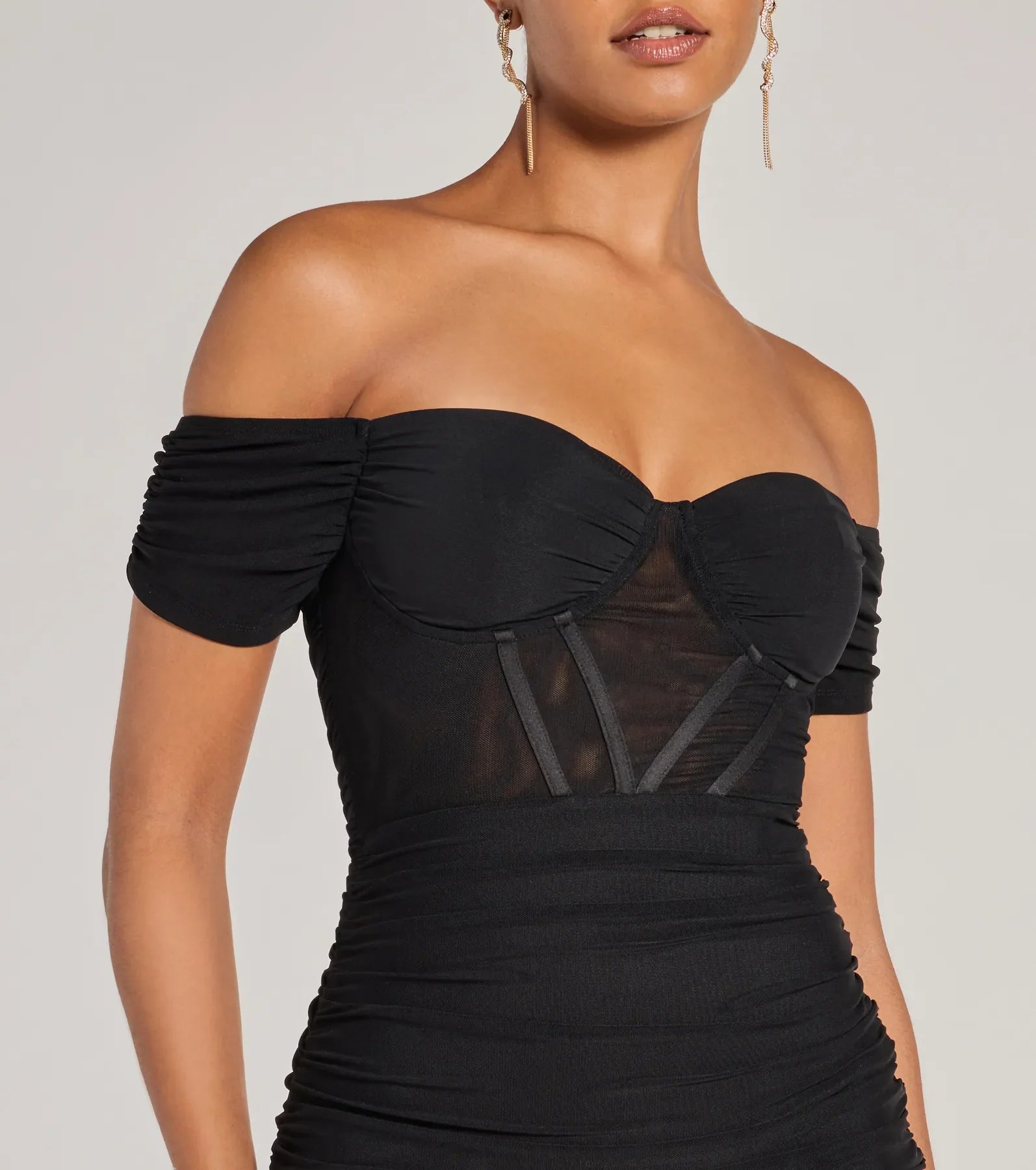 Flawless 'Fit Corset Bodycon Mini Dress - Image 8
