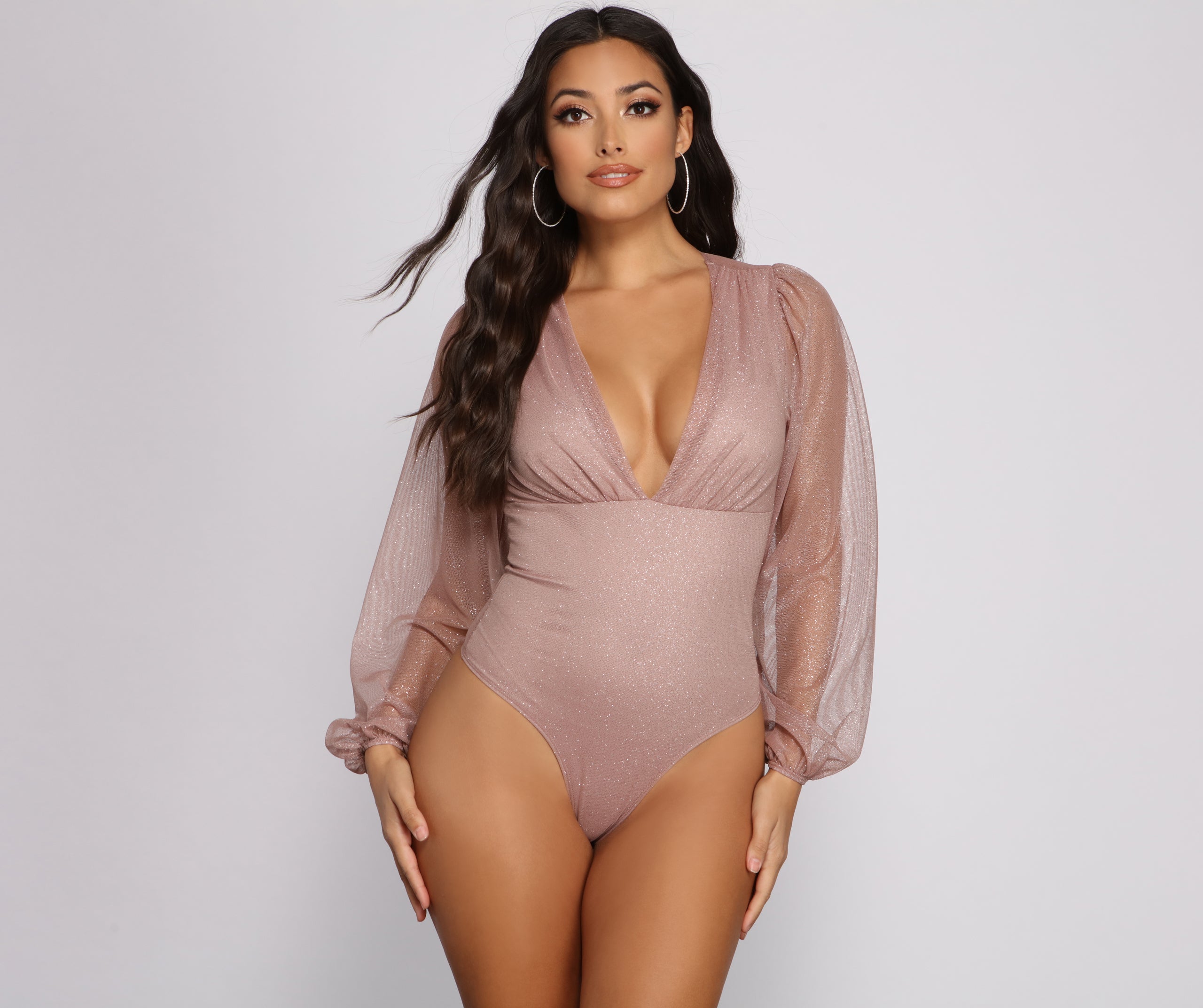 Glow Getter Bubble Sleeve Bodysuit - Image 5