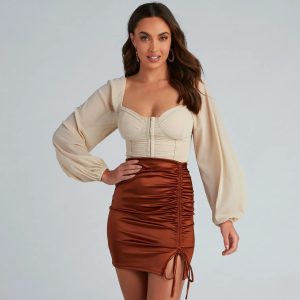 Be Mine Sparkle Knit Bustier