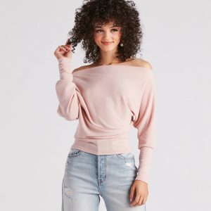Places To Be Off-The-Shoulder Top