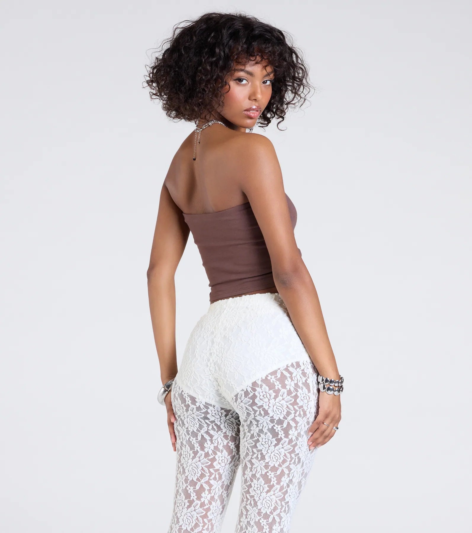 Cowgirls Break Hearts Graphic Crop Top - Image 2