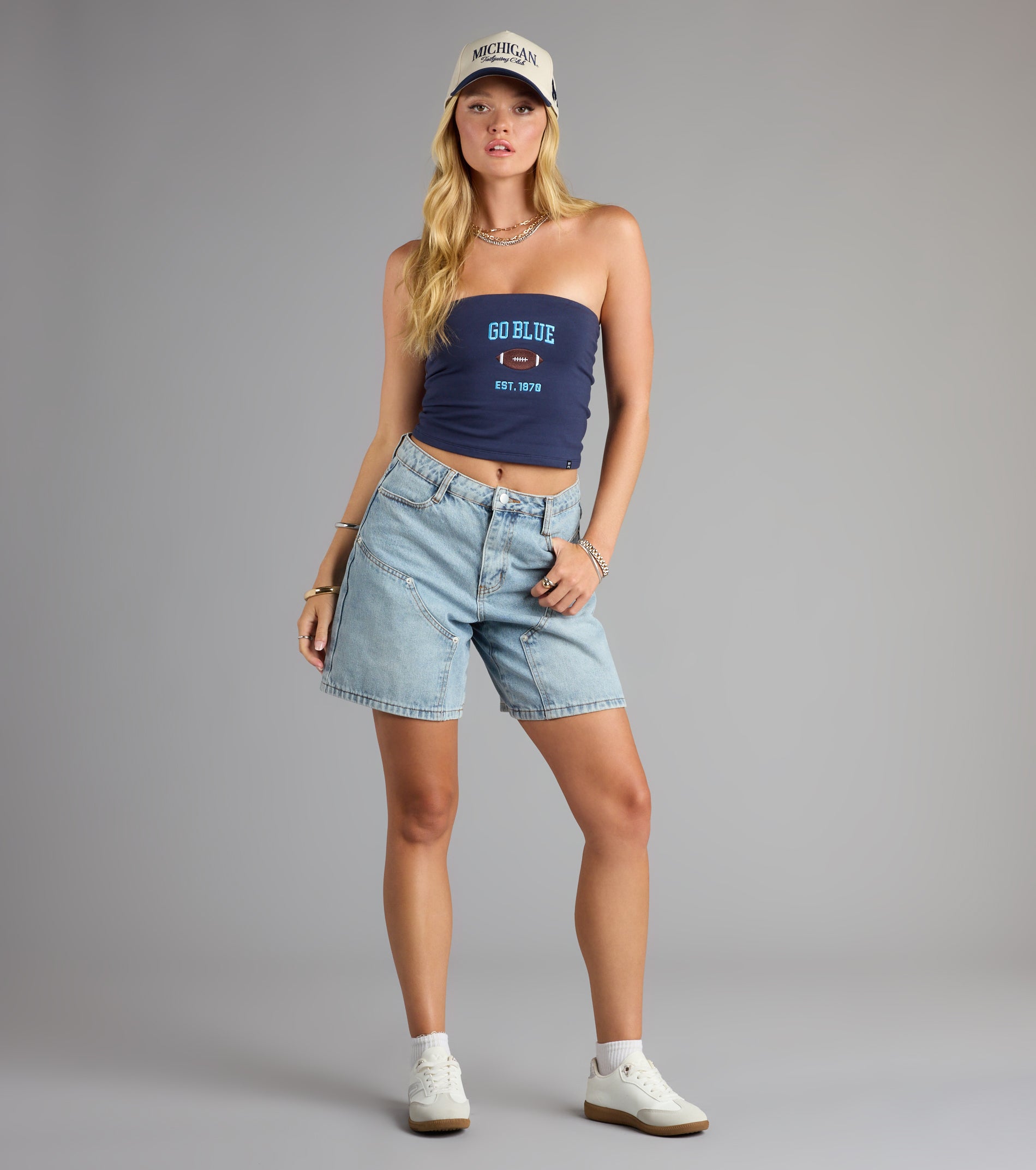 College Crush Sorority Tube Top - Image 3