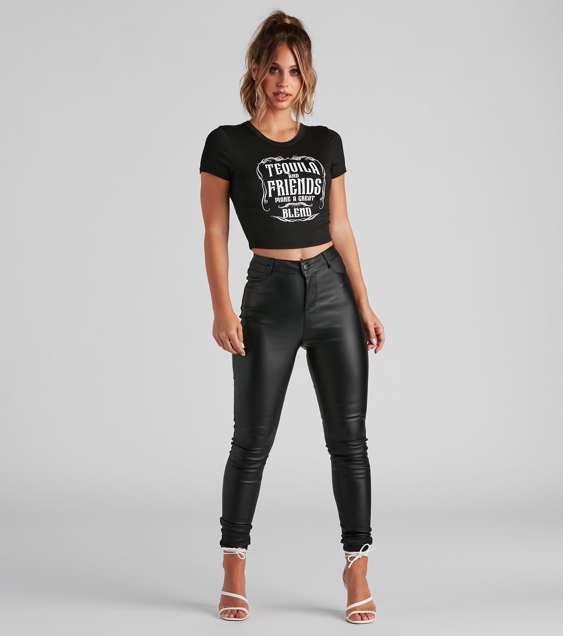 Tequila And Friends Graphic Tee - Image 3