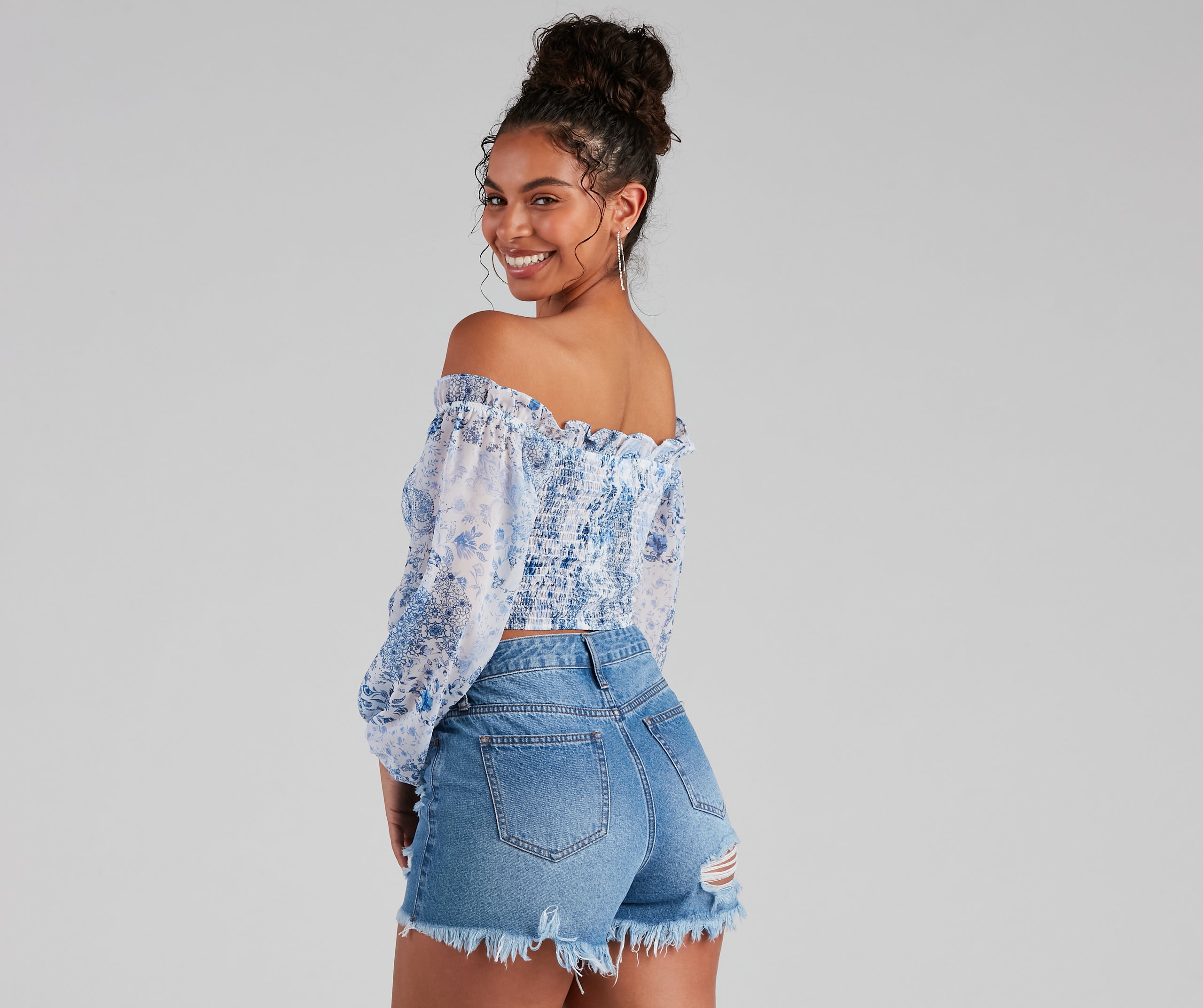 One Look At You Floral Corset - Image 2