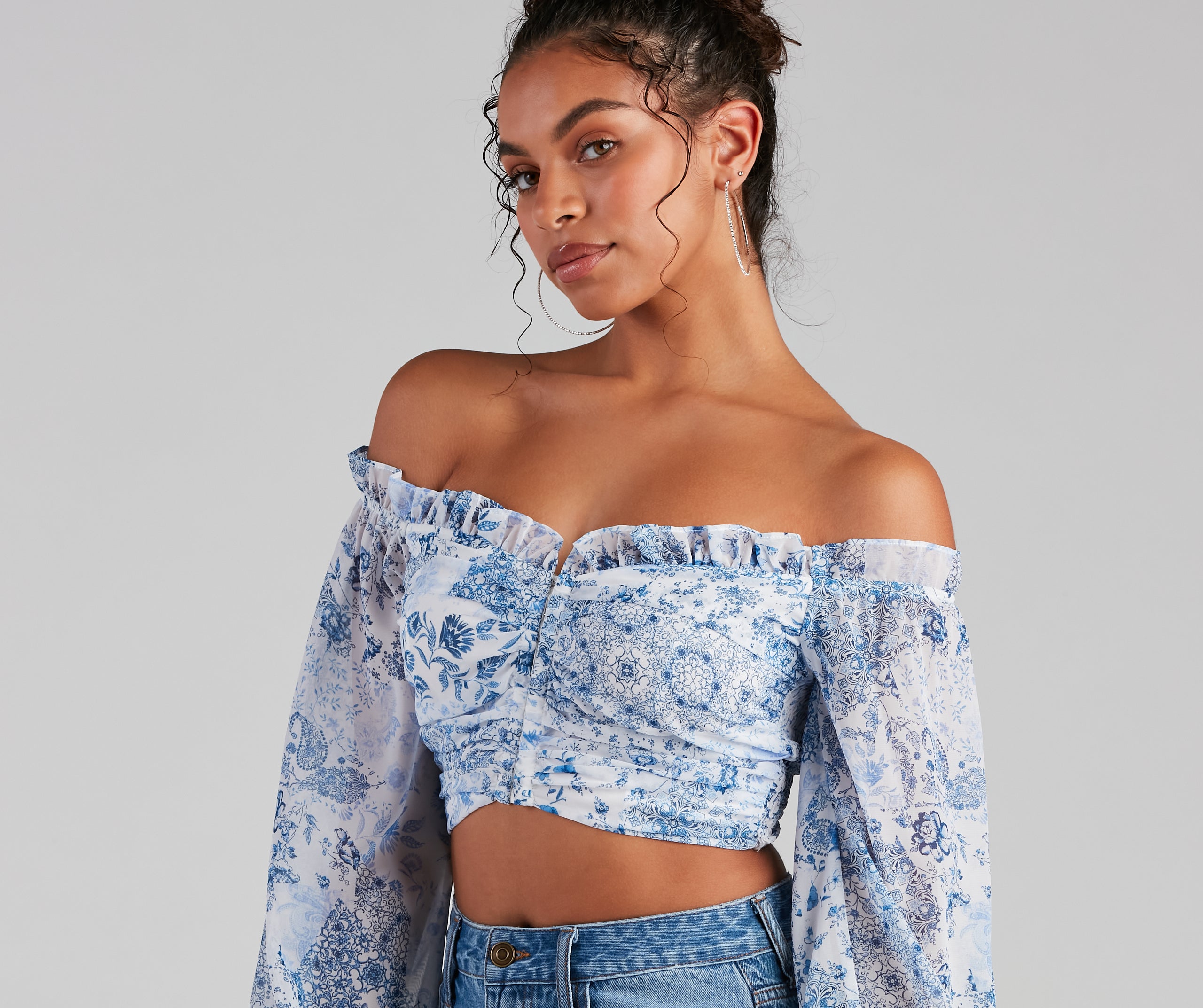 One Look At You Floral Corset - Image 4