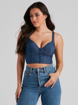 GNO Denim Corset