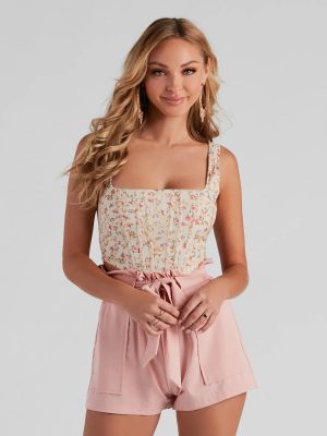 Style In Bloom Floral Corset
