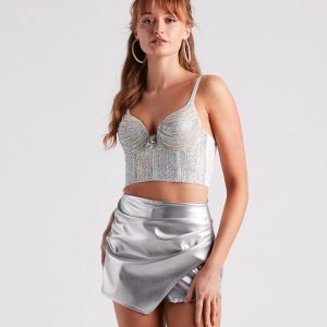 Sensational Sultry Rhinestone Corset