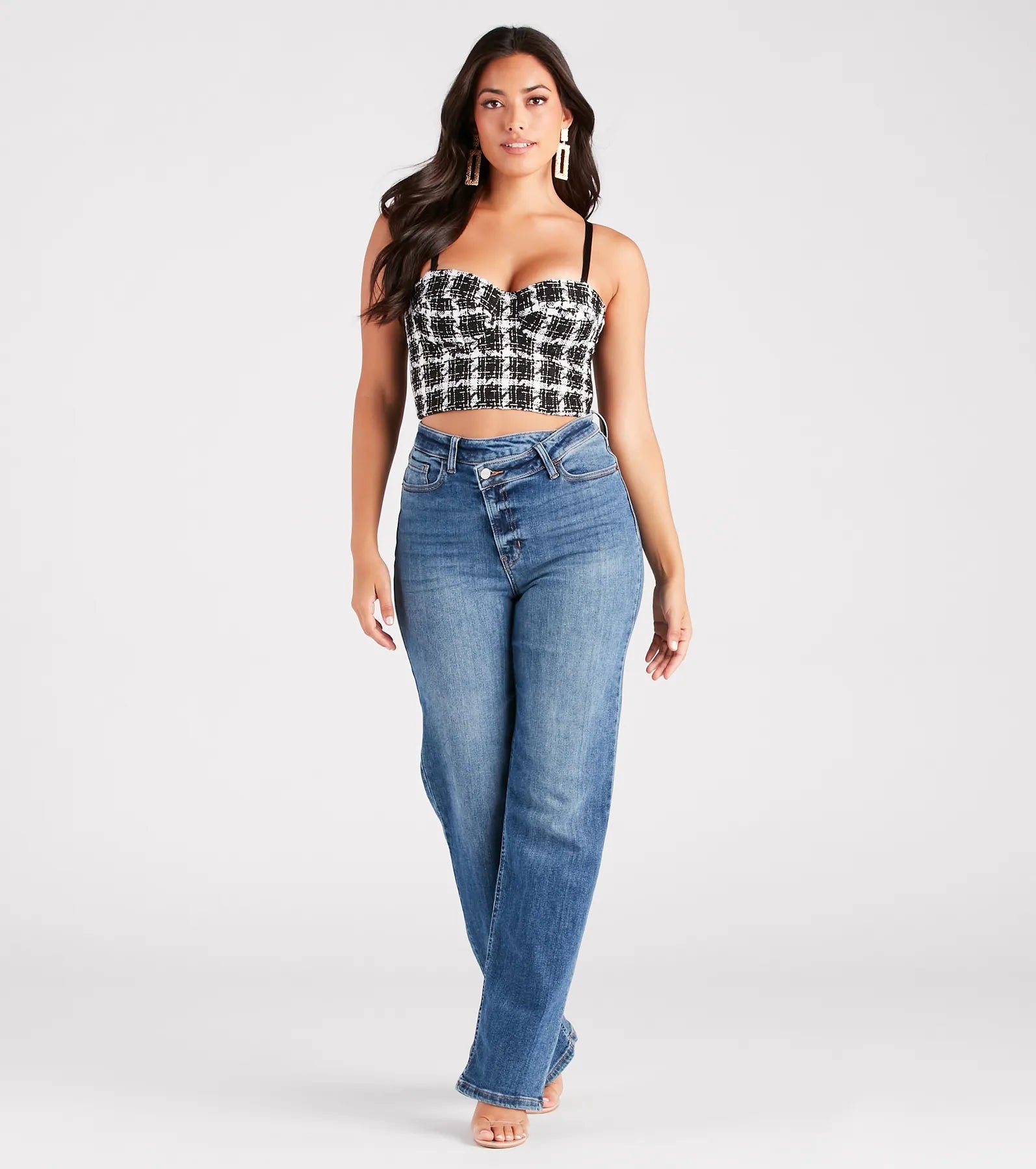 Naturally A Classic Tweed Bustier - Image 3