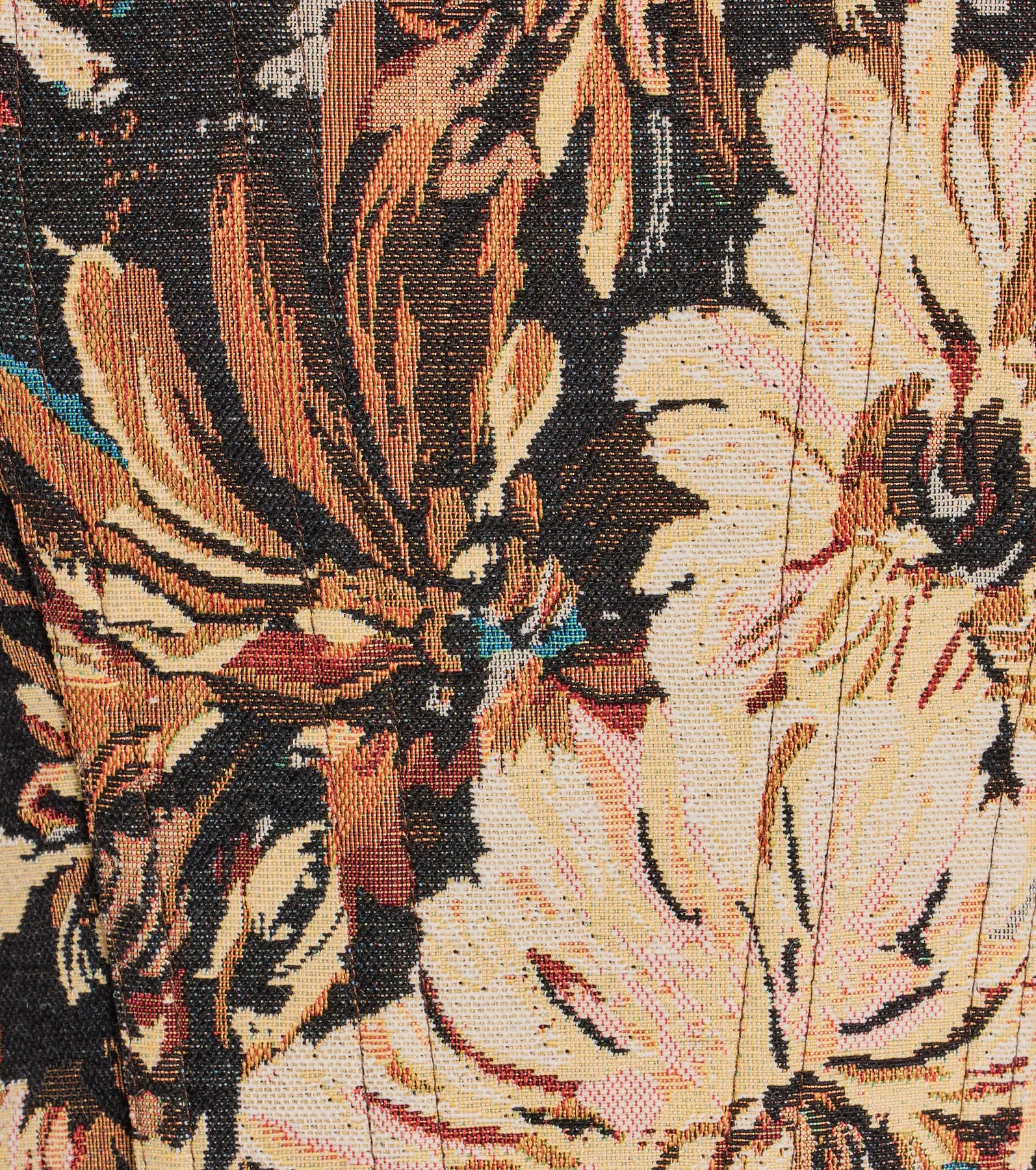 Charming Essence Satin Bow Floral Corset Top - Image 4