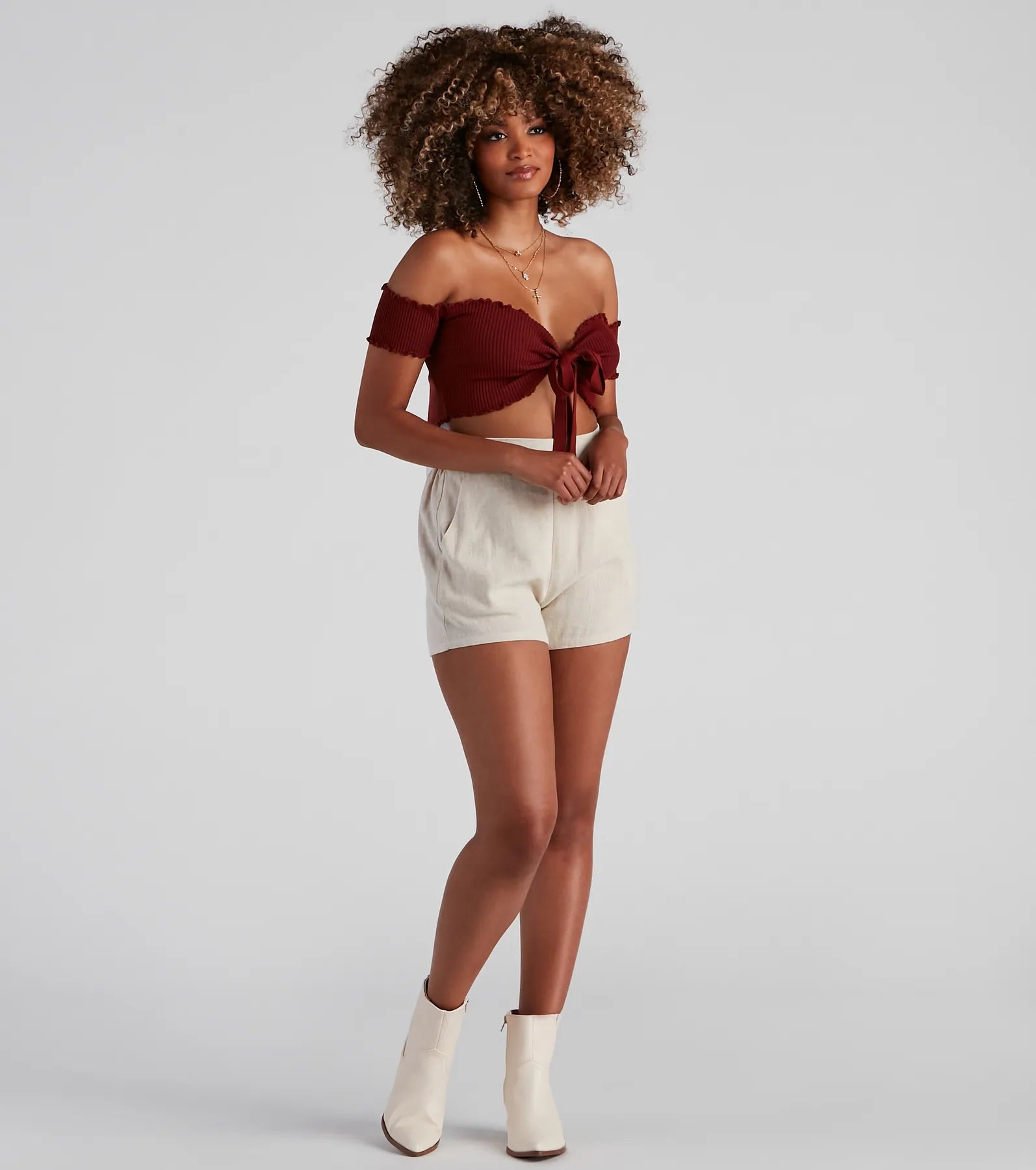 Tied and Fab Crop Top - Image 14