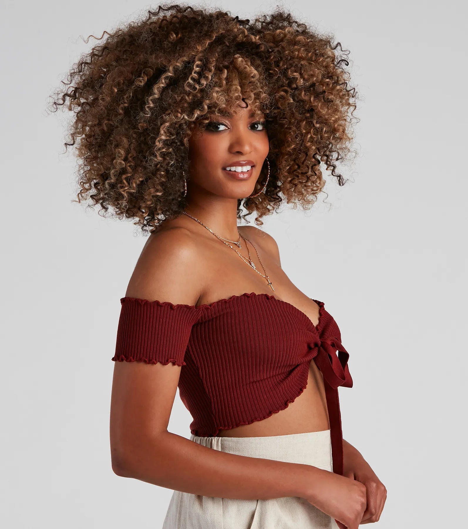 Tied and Fab Crop Top - Image 16