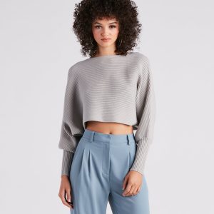 Keep Me Cozy Slouchy Knit Sweater