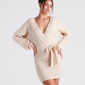 Style Warm Up Sweater Knit Dress