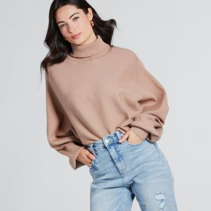 Only Cozy Vibes Turtleneck Cropped Sweater