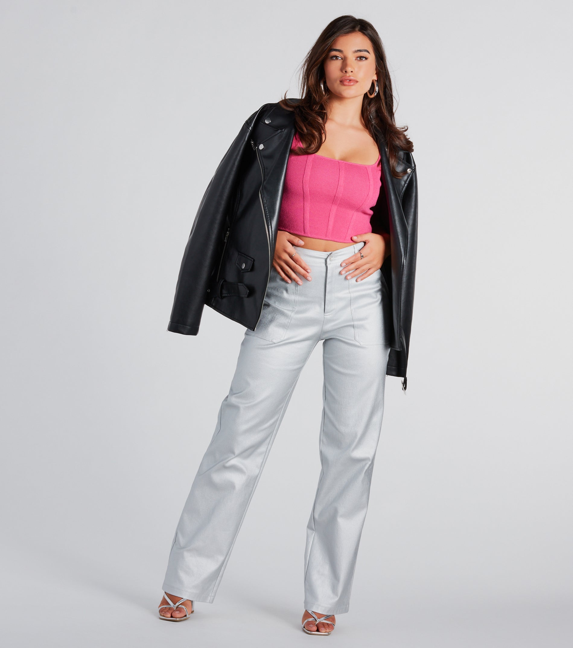 Looking Snatched Cropped Corset Tank - Image 8