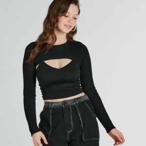 Cuteness Overload Crew Neck Sweater Topper