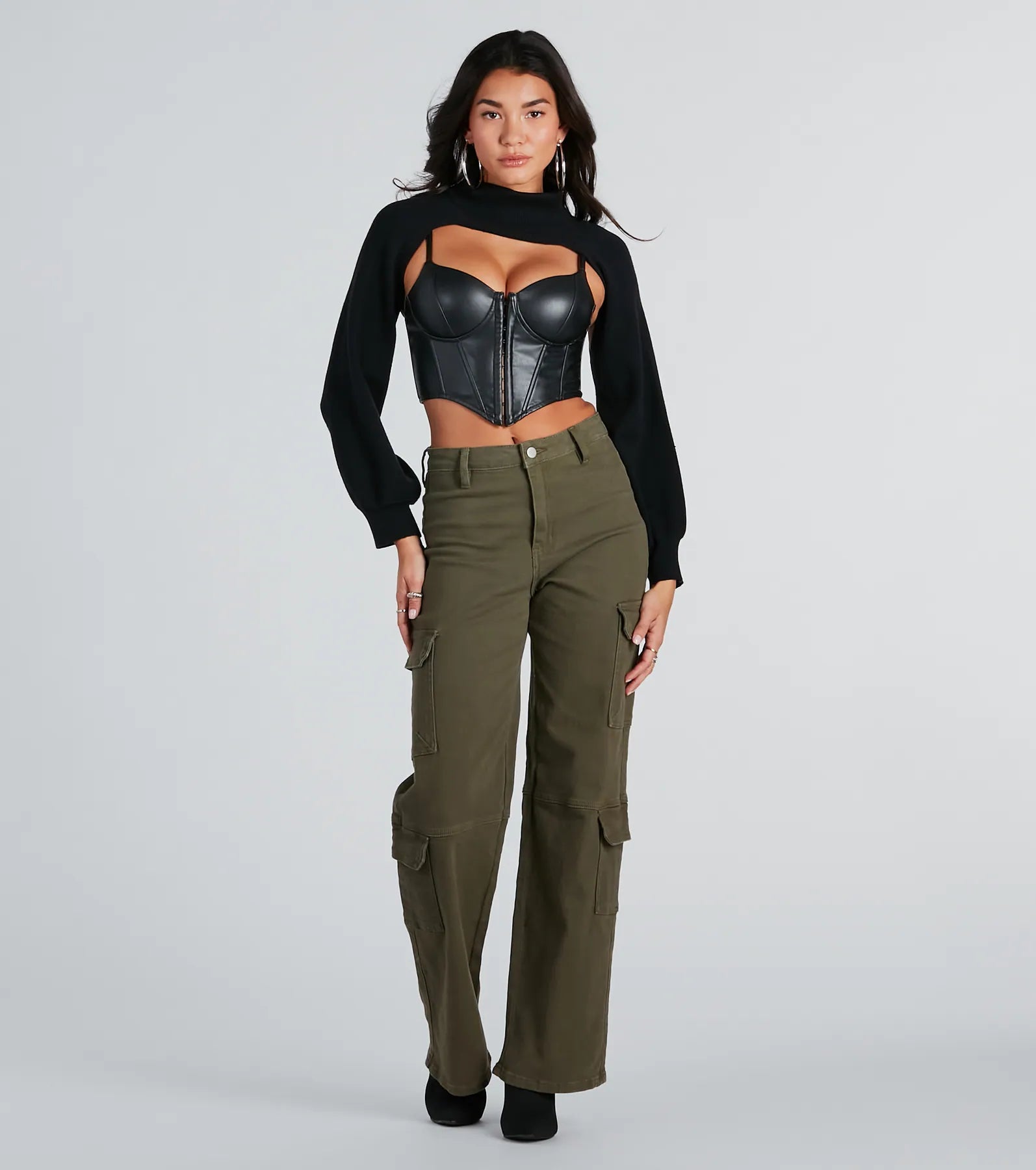 Stay Cozy Turtleneck Sweater Topper - Image 4